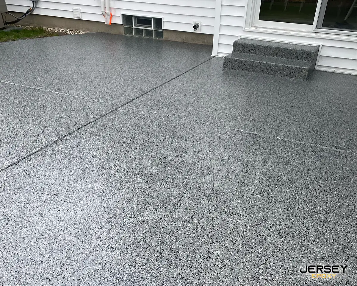Flaked Epoxy Flooring by Jersey Epoxy
