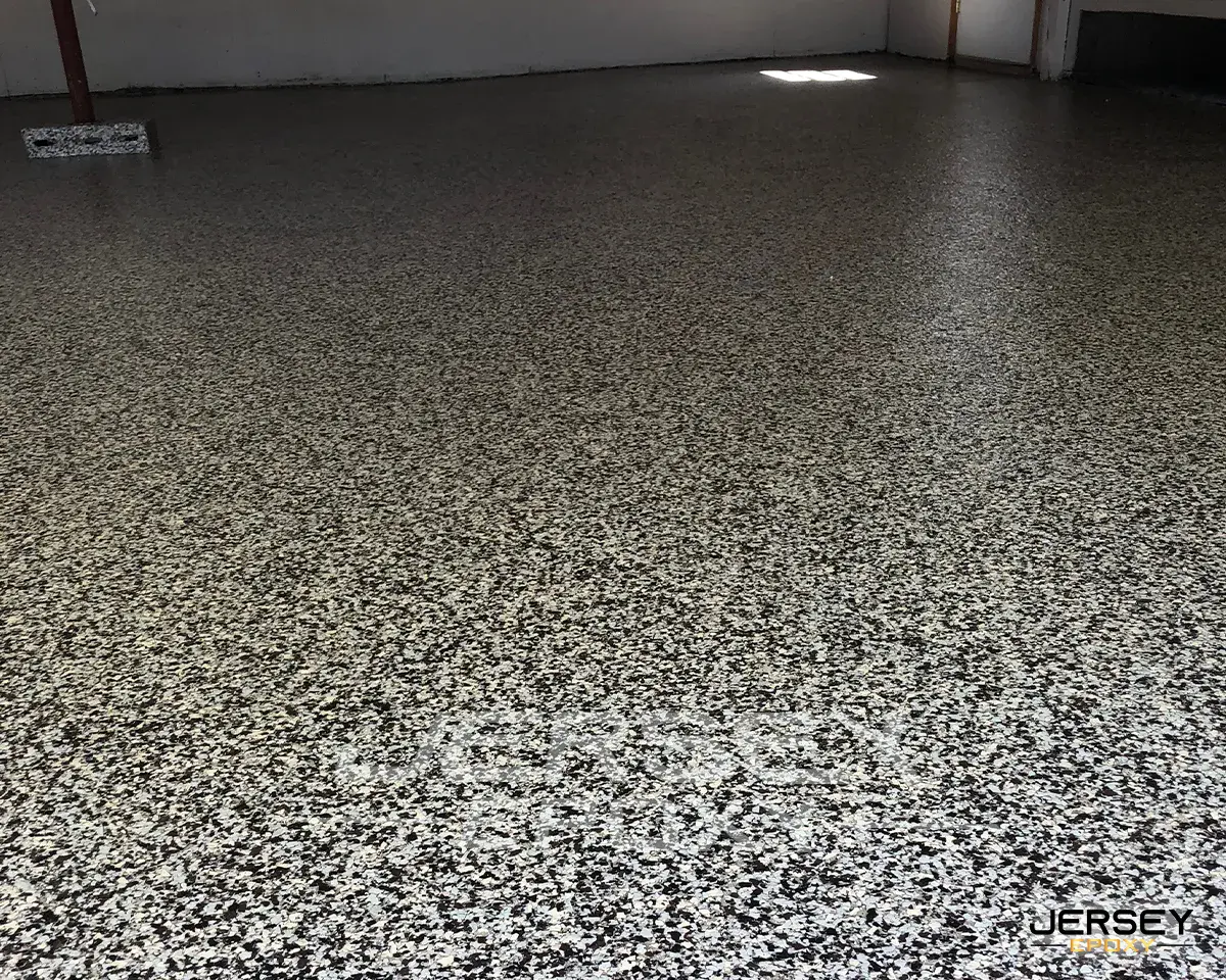Benefit #1 of Flaked Epoxy Flooring Durability
