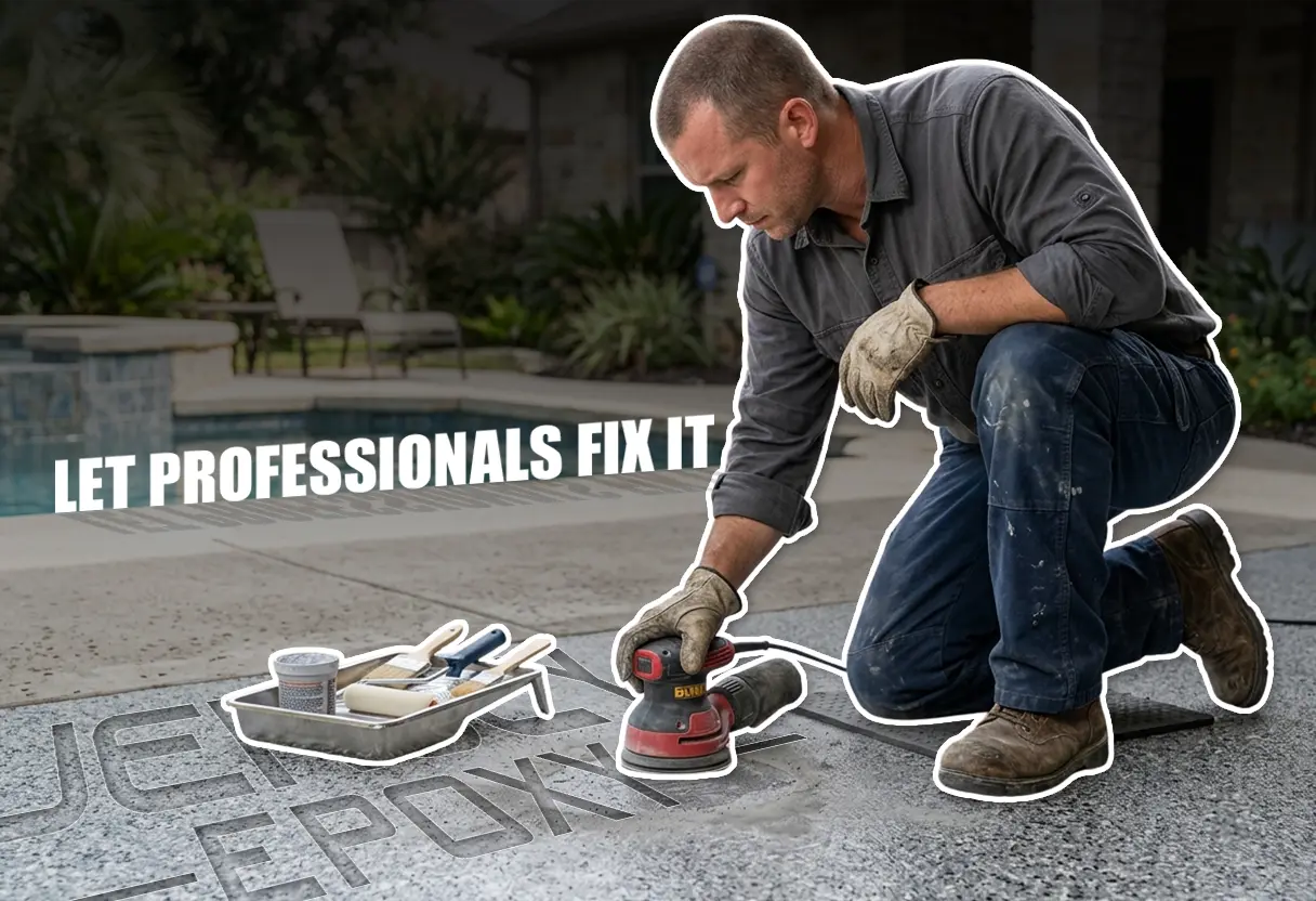 What To Do About a Damaged Epoxy Floor What To Do About a Damaged Epoxy Floor