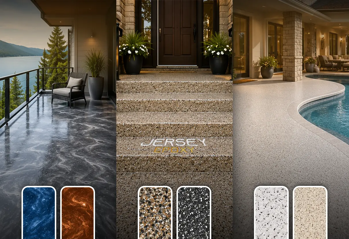 Best Home Exterior Epoxy Color and Design Options