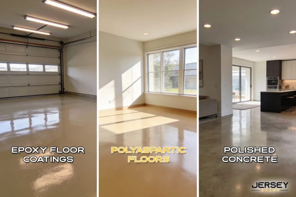 Common Interior Concrete Floor Finishes