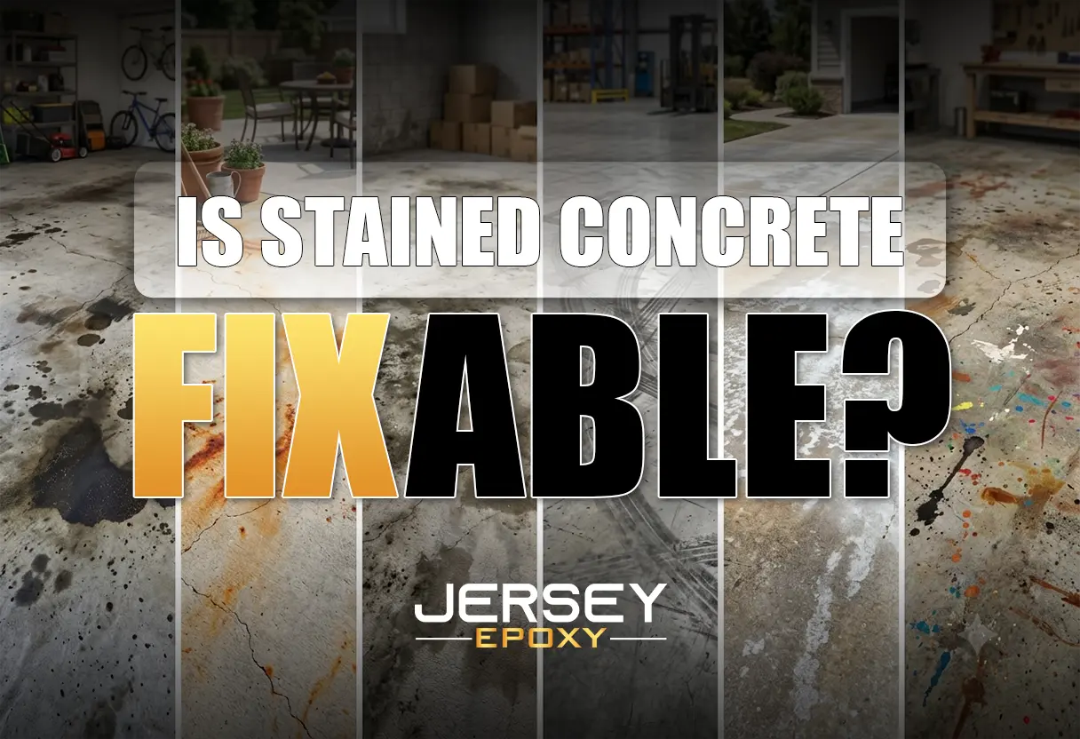 Is Stained Concrete Fixable?
