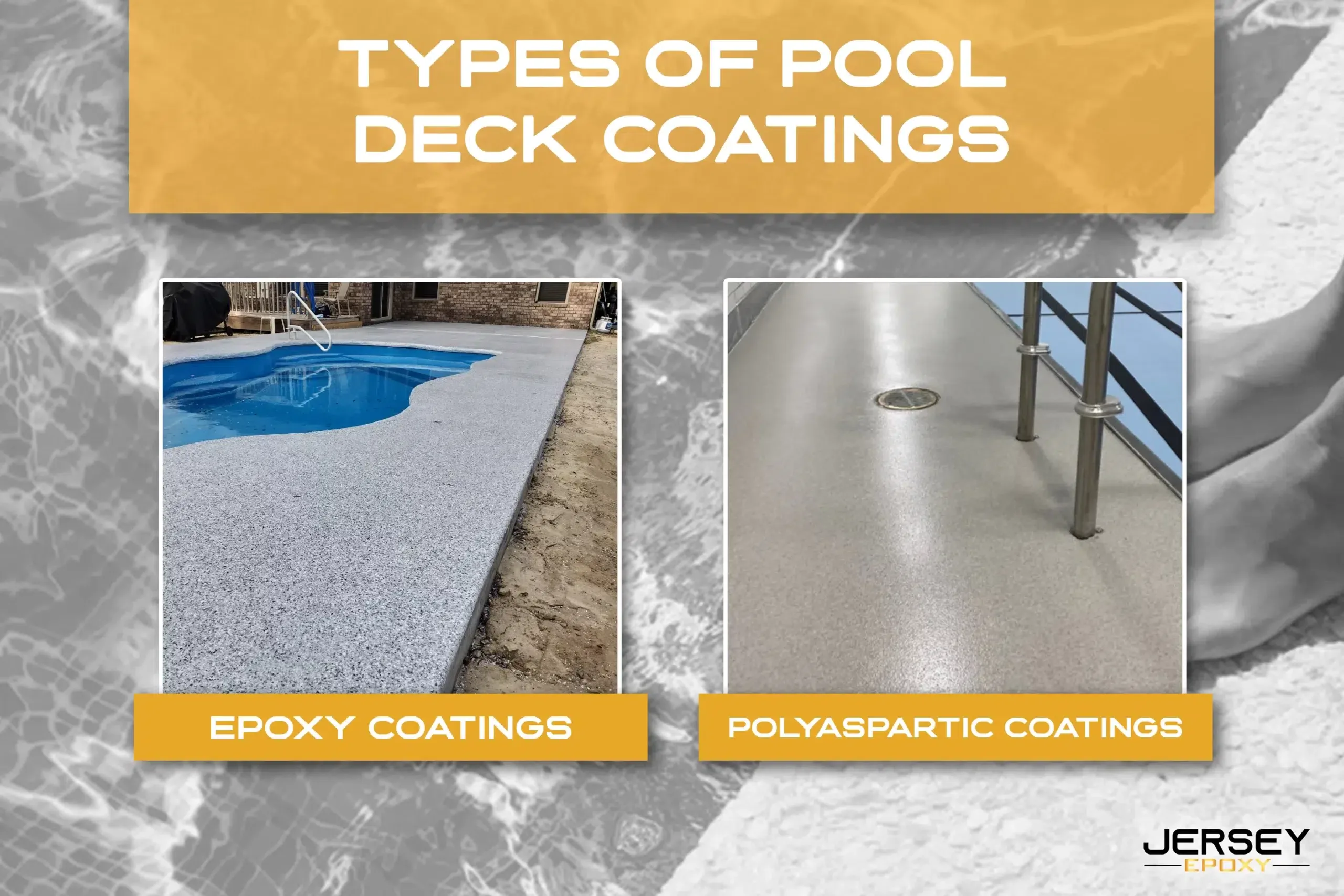 Types of Pool Deck Coatings