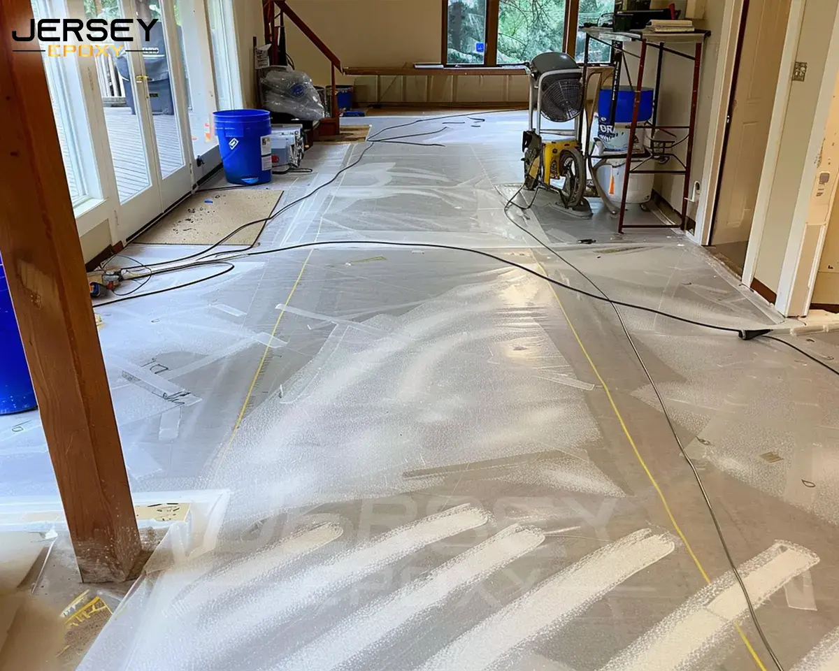 Dust Control Measures During Installation