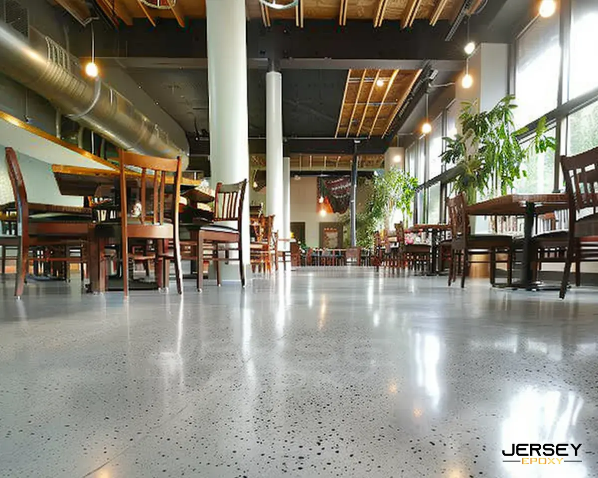 Polished Concrete in Restaurants
