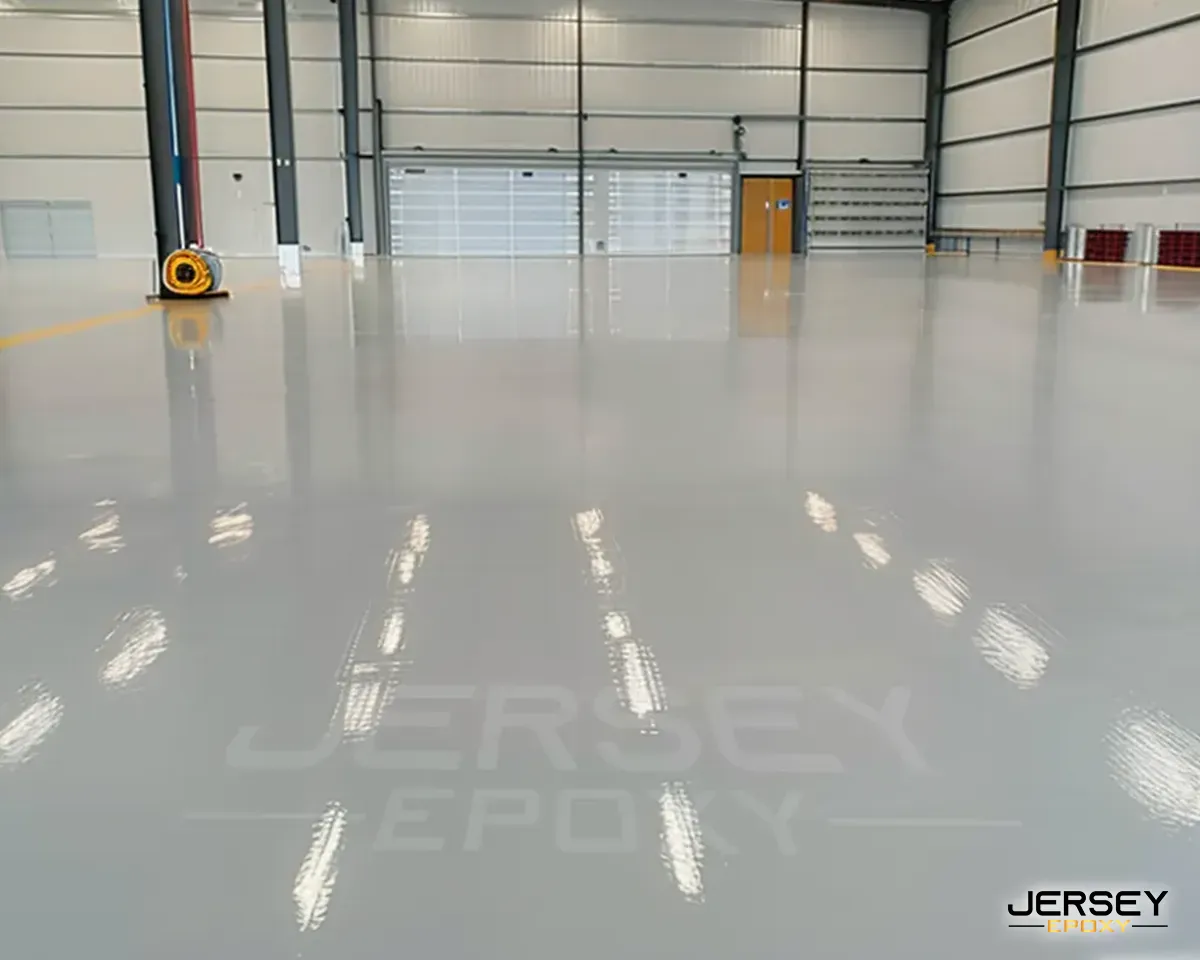 Polished Concrete in Retail Showrooms