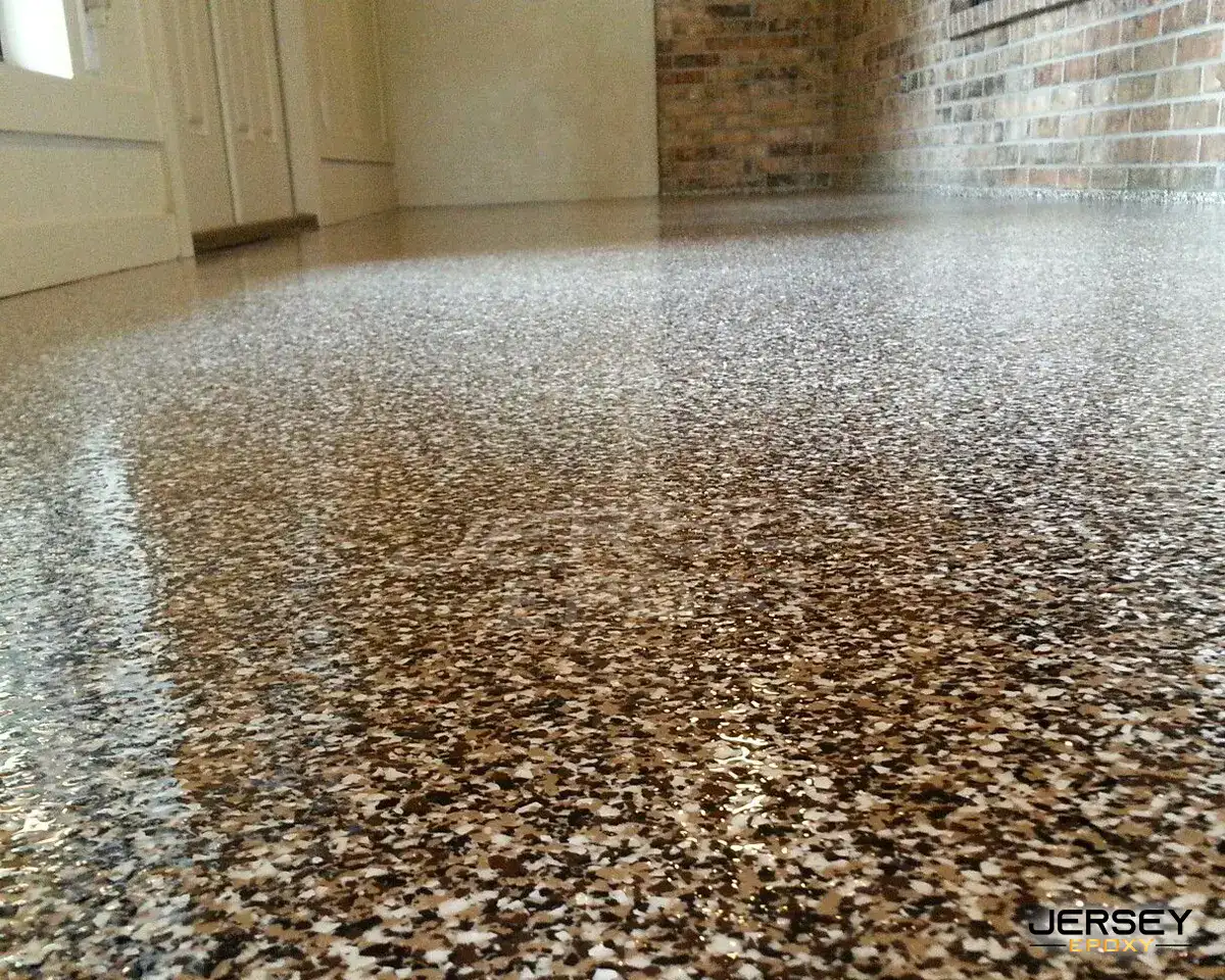 Flaked Epoxy Floors by Jersey Epoxy