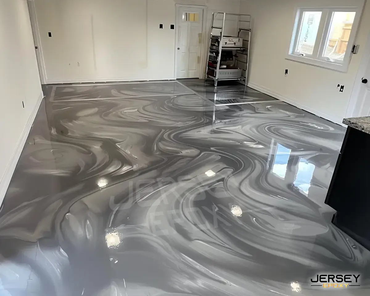 Metallic Epoxy Floors by Jersey Epoxy