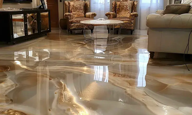 Epoxy Floors for Living Rooms