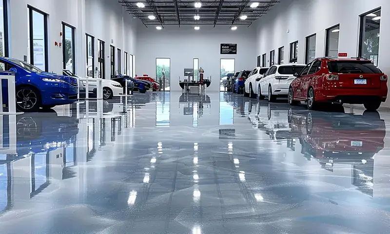 Epoxy Floors for Showrooms
