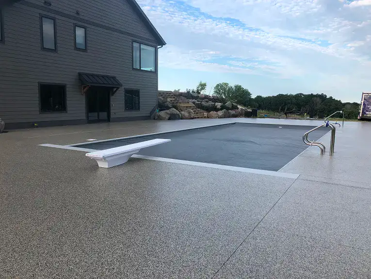 Pool Deck Floor