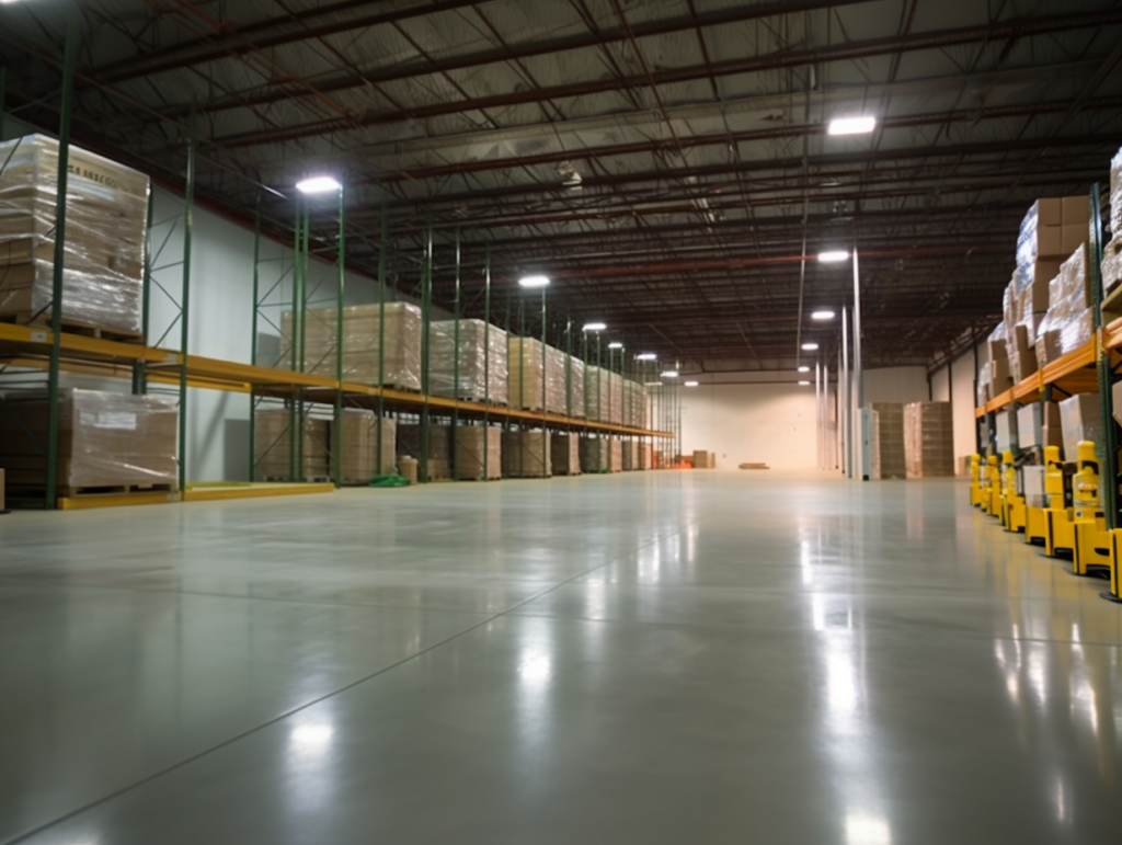 Warehouse Commercial Floor Epoxy Service in Lakewood, New Jersey