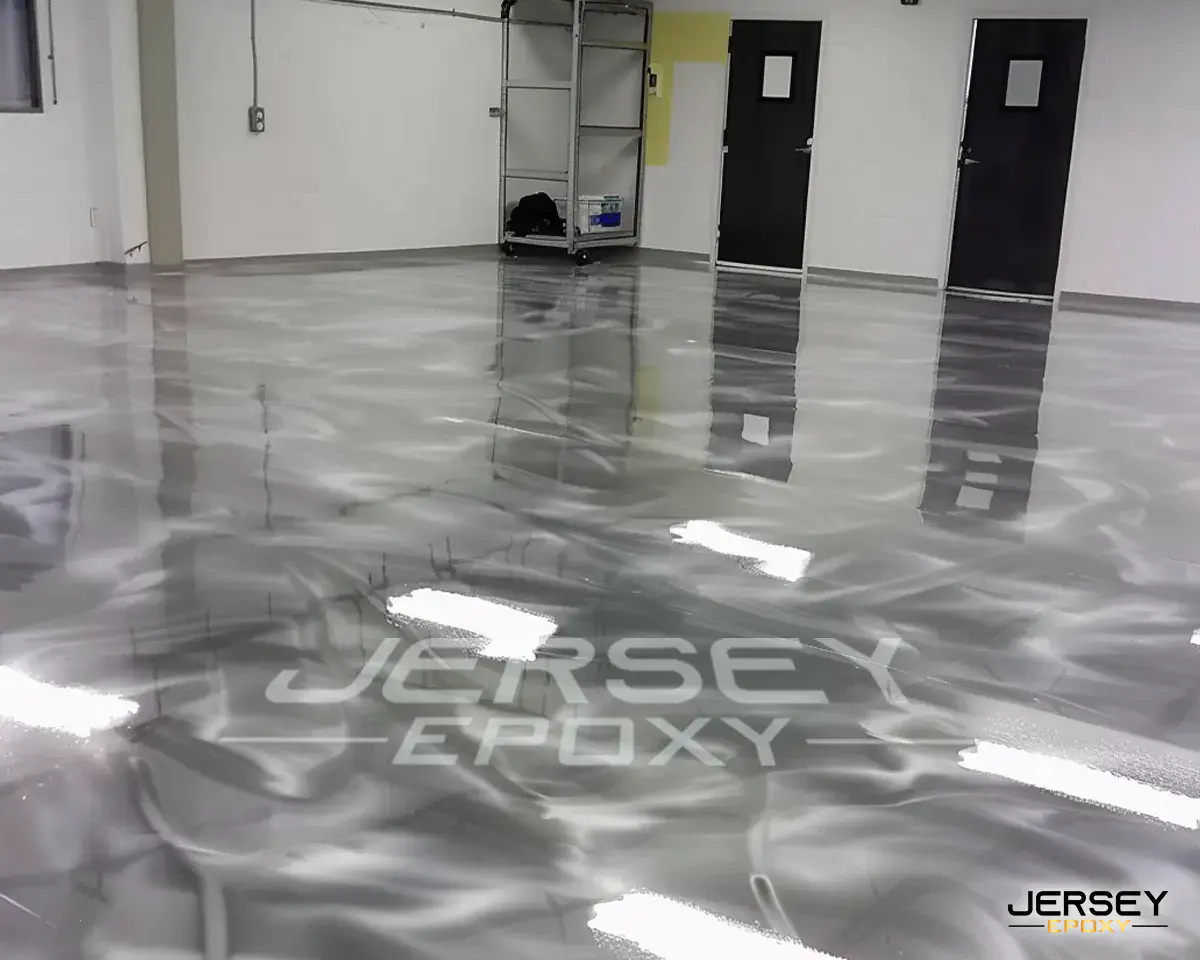 Metallic Epoxy Flooring by Jersey Epoxy