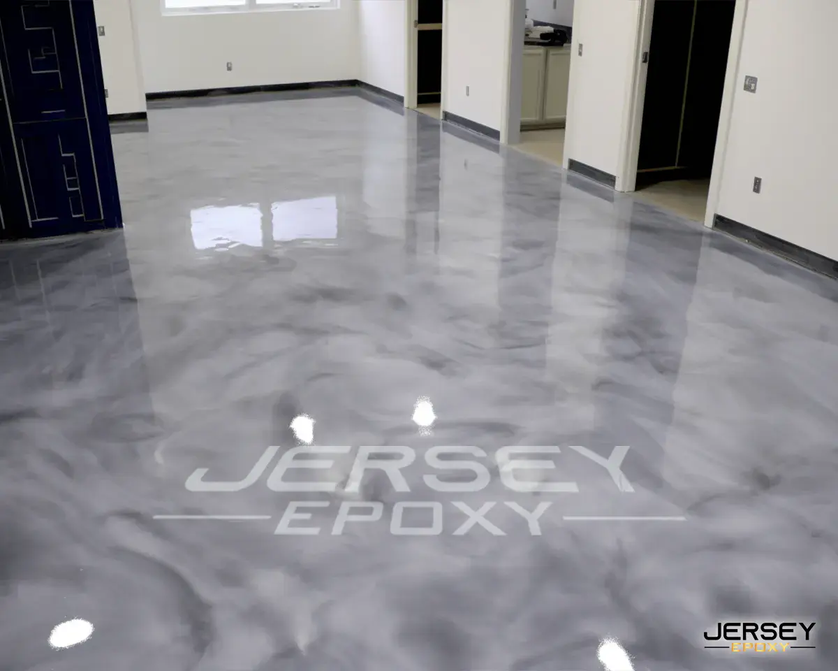 Metallic Epoxy Flooring by Jersey Epoxy