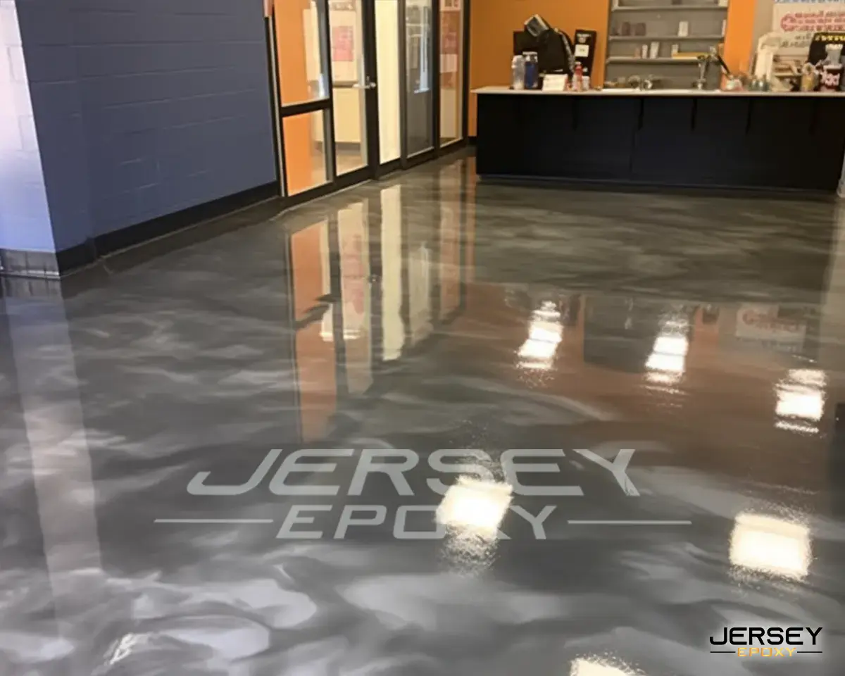 Metallic Epoxy Flooring by Jersey Epoxy