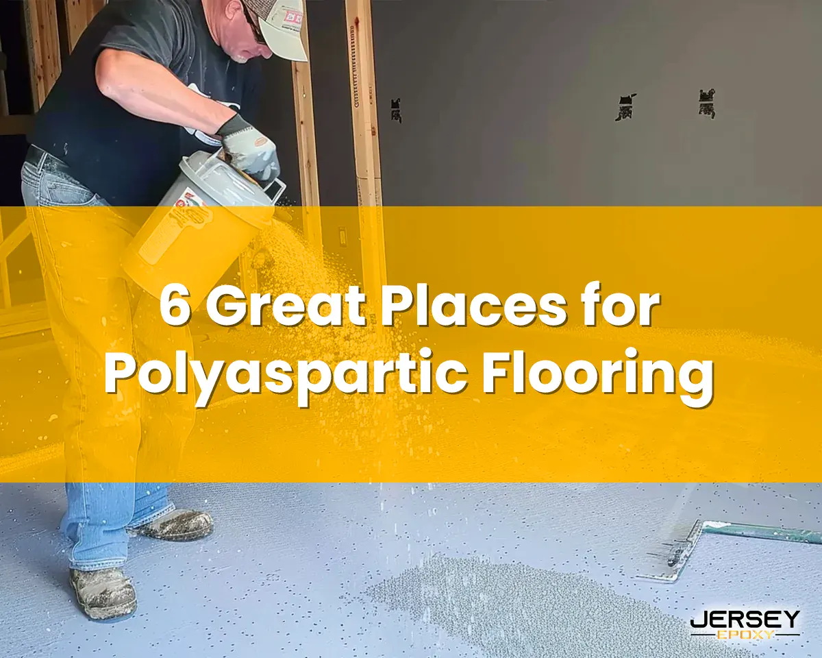 6 Great Places for Polyaspartic Flooring