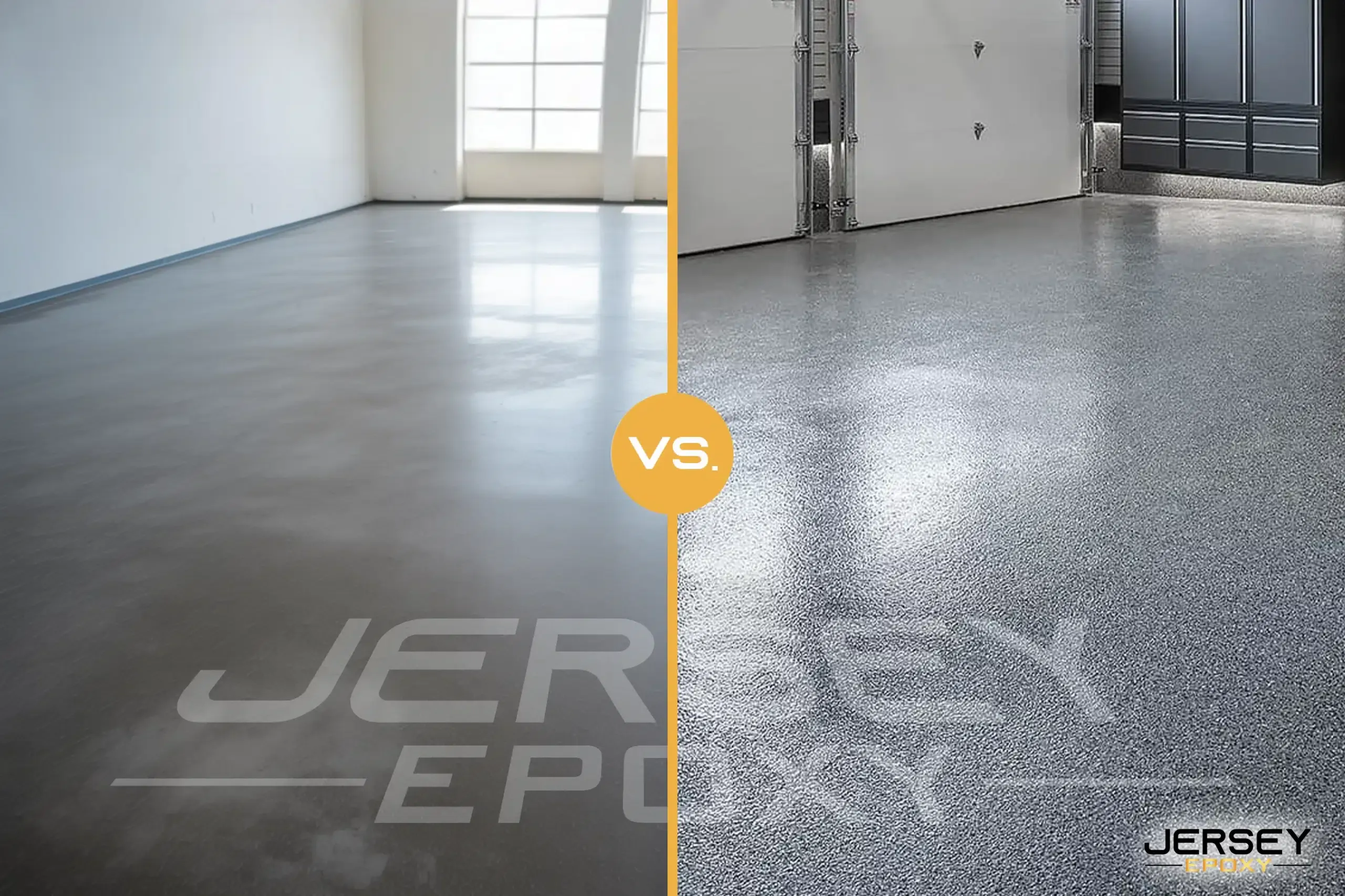 Durable epoxy garage floor coating | Seamless, high-gloss finish, professional epoxy flooring solutions for homes and commercial spaces.